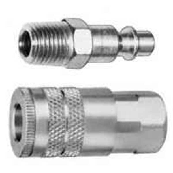 Plews-Edelmann Plews-Edelmann 13-201 .25 In. Female NPT Coupler And .25 In. Male NPT Plug 6277230 - main